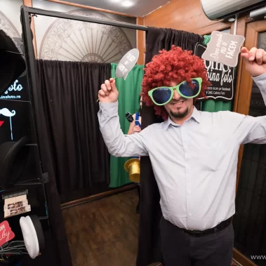 Amintiri haioase la petrecerea mirilor 2018 Credo Events Hall 36 Distractie la Photo Booth Cabina Inchisa