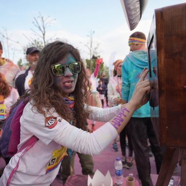 PhotoBooth | Video Booth 360 pentru festival sau gala 6 OMG Cabina Foto la Color Run