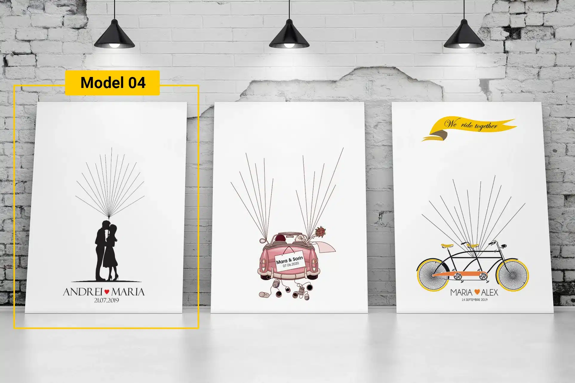 Copacelul cu amprente | Canvas 5 Copacel amprente canvas model 4