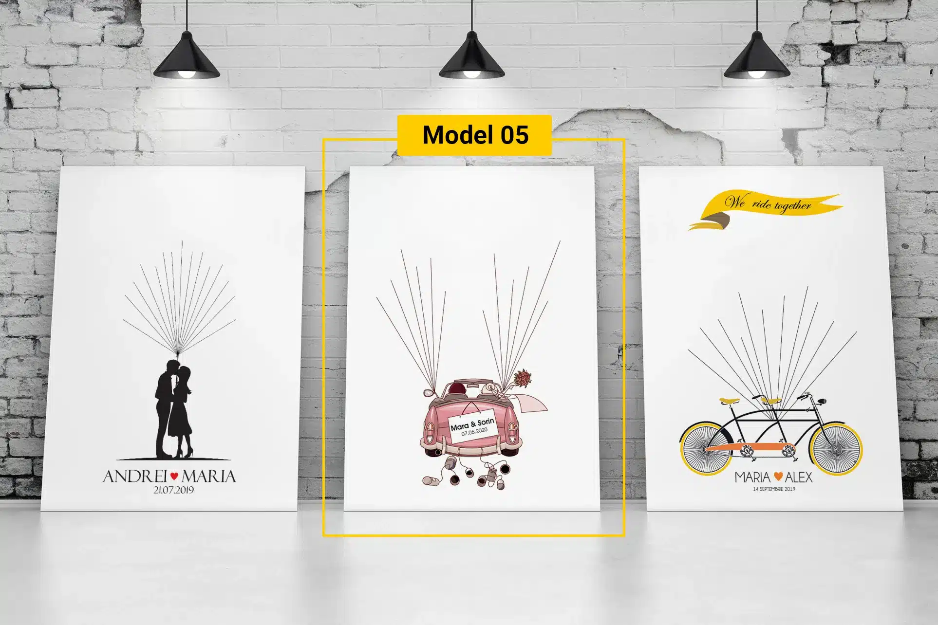 Copacelul cu amprente | Canvas 6 Copacel amprente canvas model 5